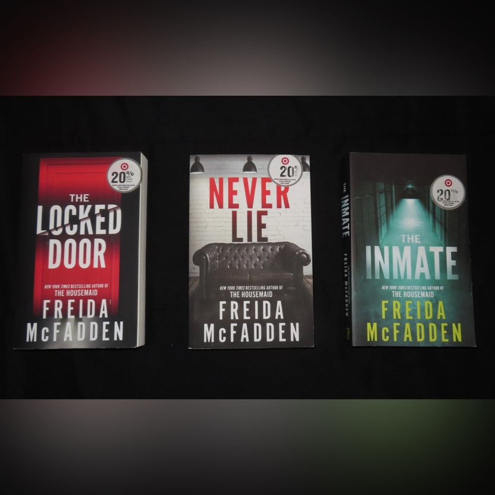 Thriller Book by Freida McFadden